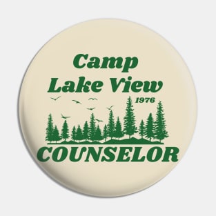 Camp Lake View Counselor Pin