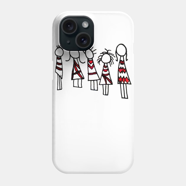 Five Sisters Phone Case by dp