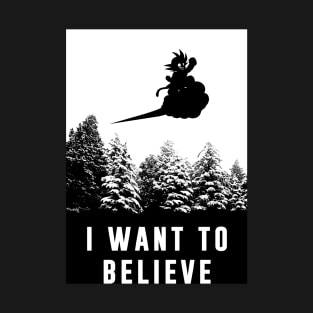 I want to believe Saiyajin T-Shirt