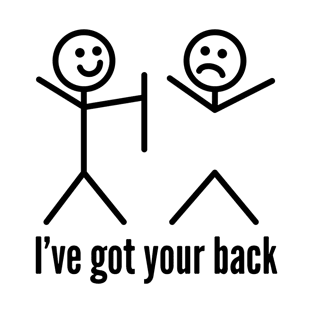 Got Your Back Print T-Shirt