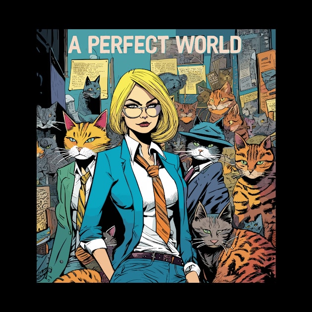 cat ladies perfect world by Kingrocker Clothing