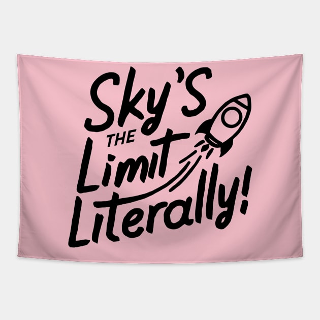 Sky's The Limit Literally RC plane Tapestry by NomiCrafts