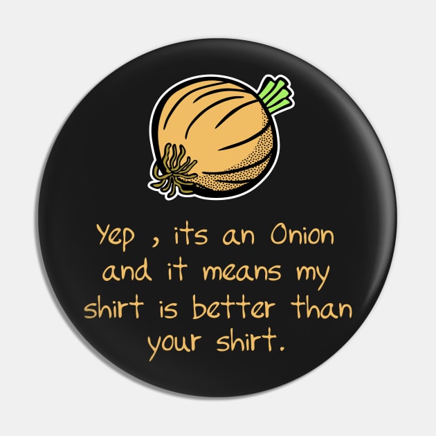 Onion Pin by NineBlack