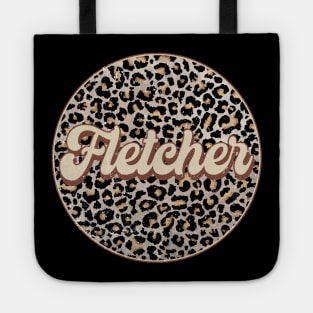 Classic Music Fletcher Personalized Name Circle Birthday Tote