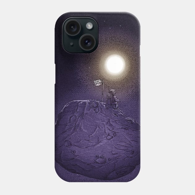 Alone in Space Phone Case by katmargoli