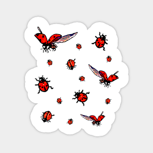 Ladybugs Magnet