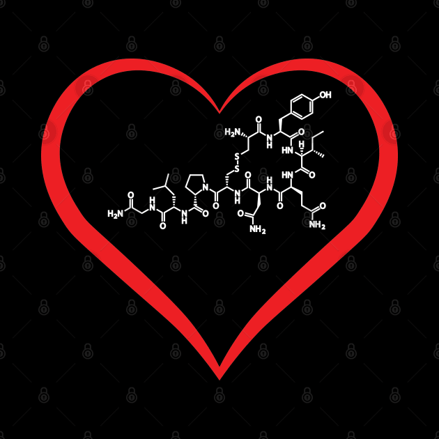 Oxytocin Love Hormone w/heart by Hornak Designs