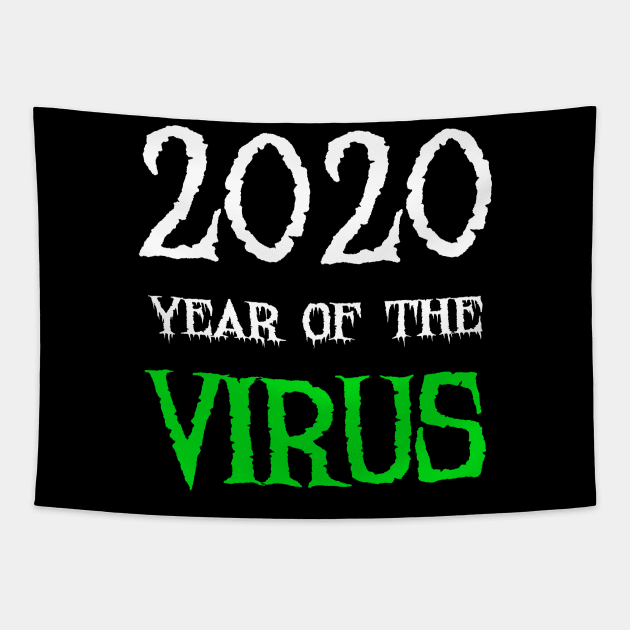 2020 Year of the Virus Tapestry by Scar