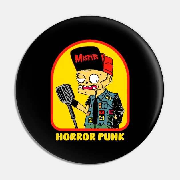 the horror punk Pin by antonimus