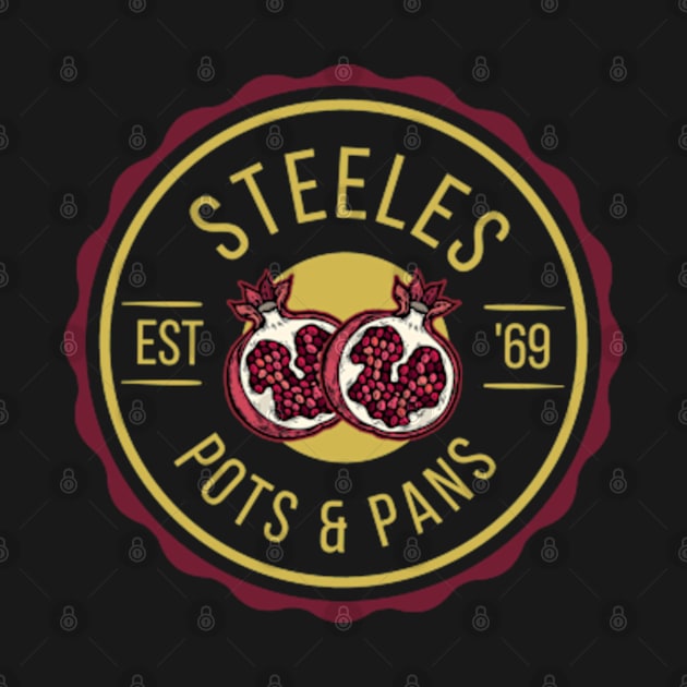 STEELES POTS AND PANS, POMEGRANATE by DarkStile