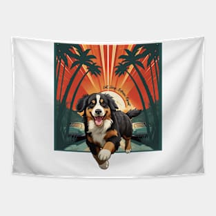 Bernese mountain dog Tapestry