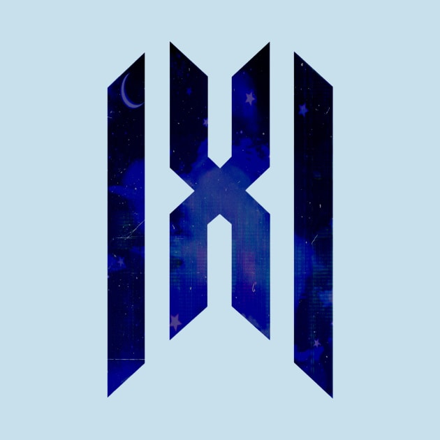 Monsta X Logo Night Sky by KuraiExorcist