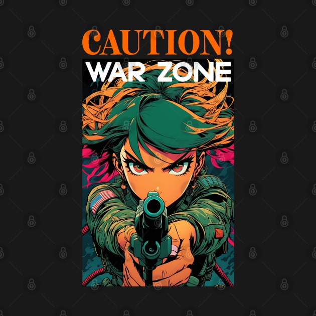 Caution! War Zone by FinerDesigner