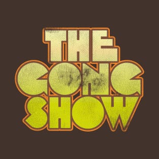 The Gong Show - Vintage Retro 70s TV Game Show T-Shirt