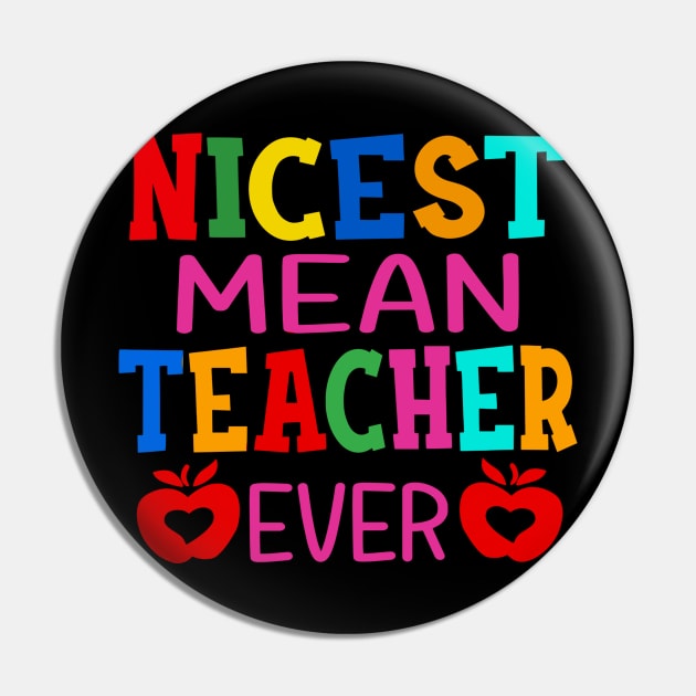 Nicest Mean Teacher Ever Pin by Rumsa