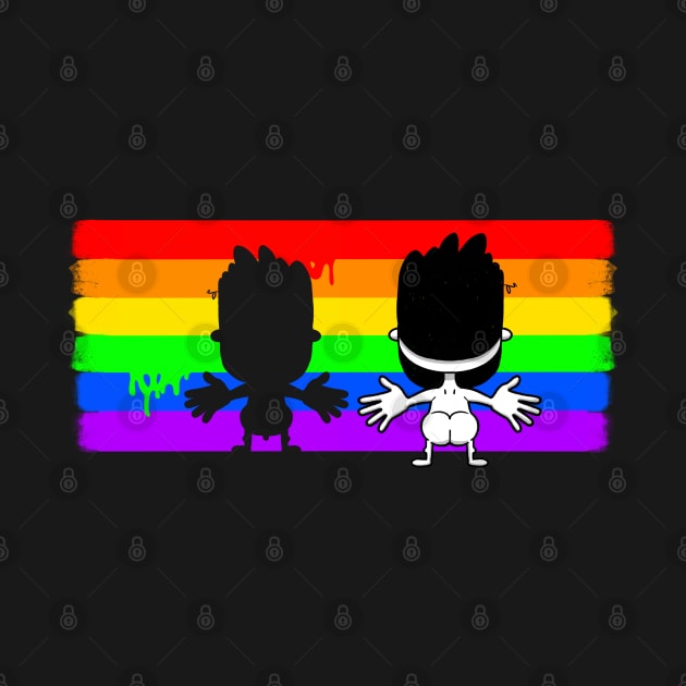 Pocket Gay Bum Pride by LoveBurty