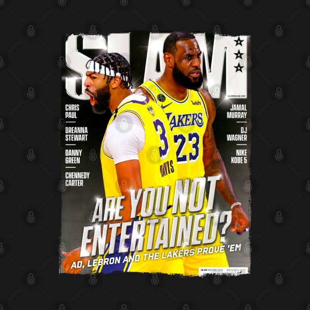 Davis n Lebron - Slam mag by Buff Geeks Art