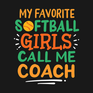 Softball Coach T-Shirt