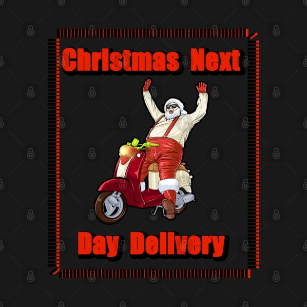 Christmas Next Day Delivery by Flossy
