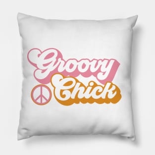 Groovy Chick Pillow