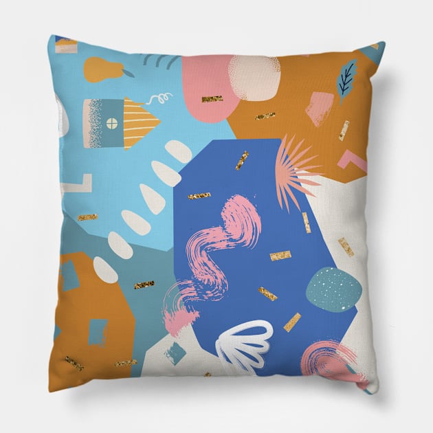 House Party Pillow by NJORDUR