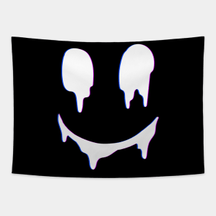 Happy Drip Face Tapestry