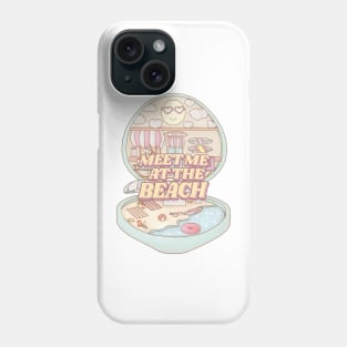 Meet Me at the Beach Pocket Diner House Phone Case