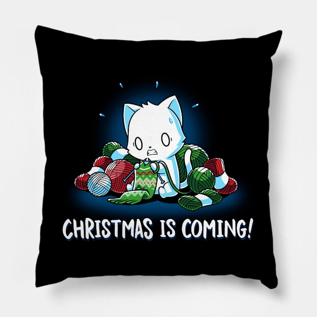 Christmas is Coming! Pillow by GLattimore