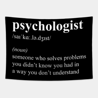 Funny Psychologist Definition Tapestry