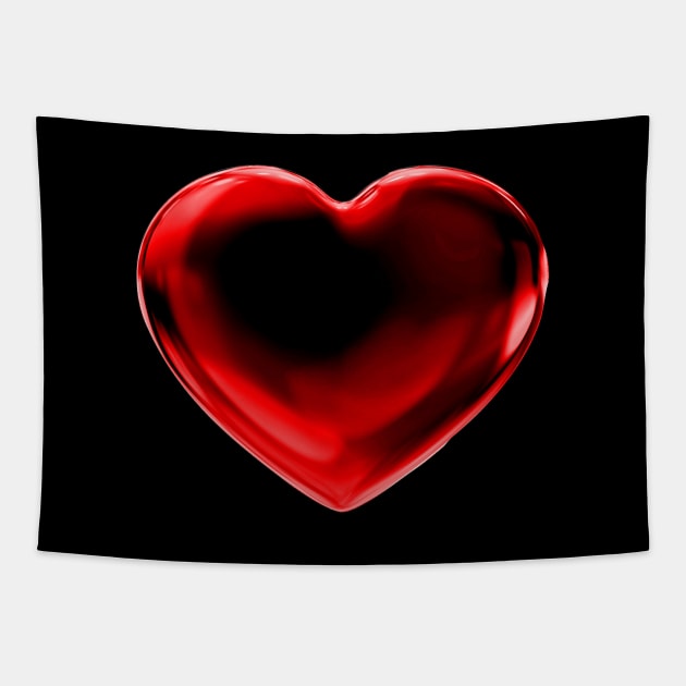 The Tin Man's Heart Tapestry by zuzugraphics