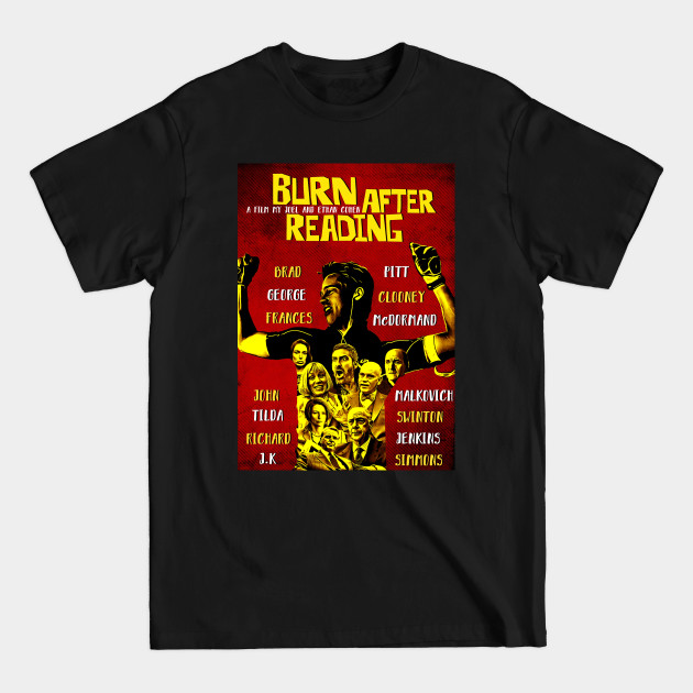 Disover Burn After Reading - Burn After Reading - T-Shirt