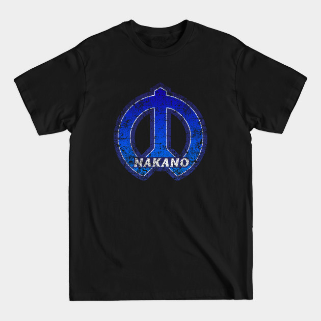 Discover Nakano Ward of Tokyo Japanese Symbol Distressed - Japanese - T-Shirt