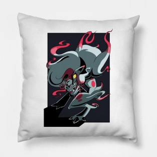 Illusion Fox Pillow