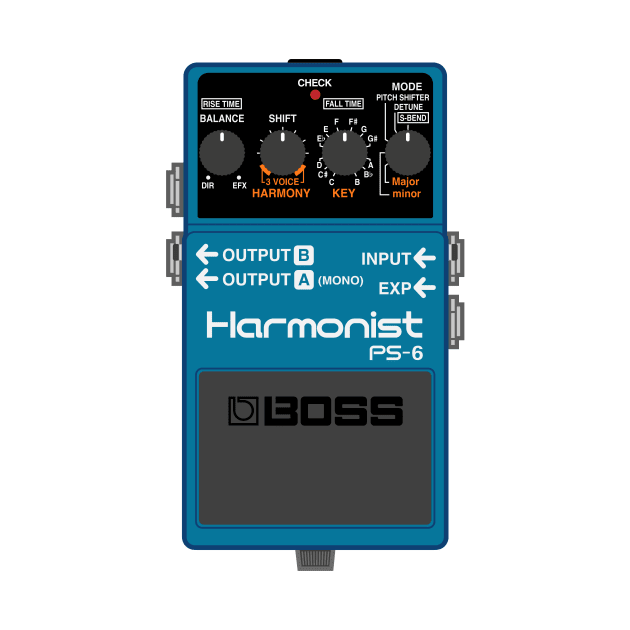 Boss PS-6 Harmonist Guitar Effect Pedal by conform