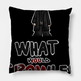 What would Crowley do Pillow