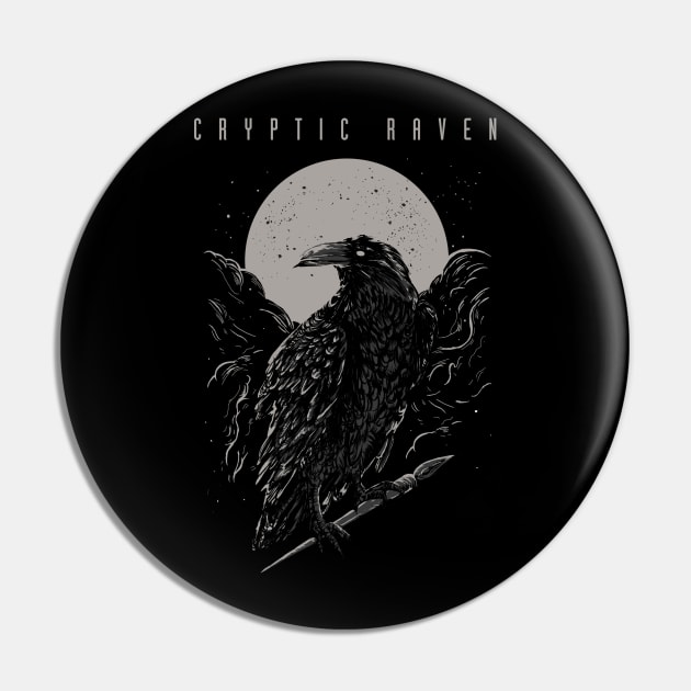 Cryptic Raven - Midnight Pin by CrypticRaven