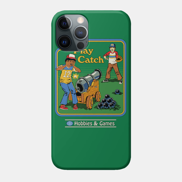 Let's Play Catch - Baseball - Phone Case