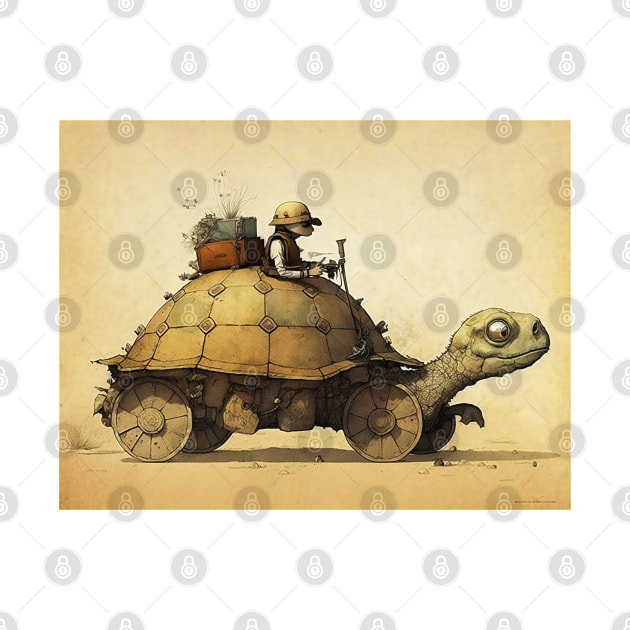 Tortoise Car by Walter WhatsHisFace