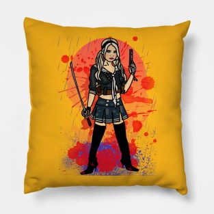 Fighter Girl Pillow