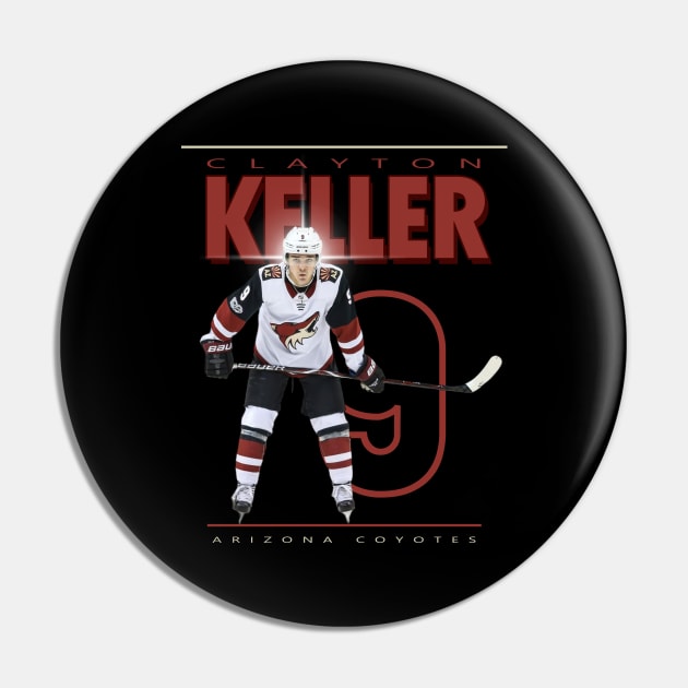 Clayton Keller Pin by BVHstudio