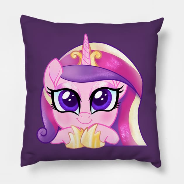 Princess Cadance Pillow by SophieScruggs