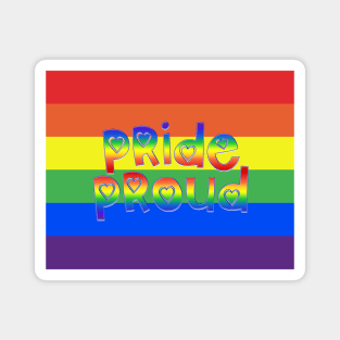 Pride Proud Flag Magnet