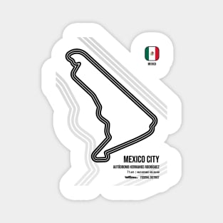 Mexico City Race Track Magnet