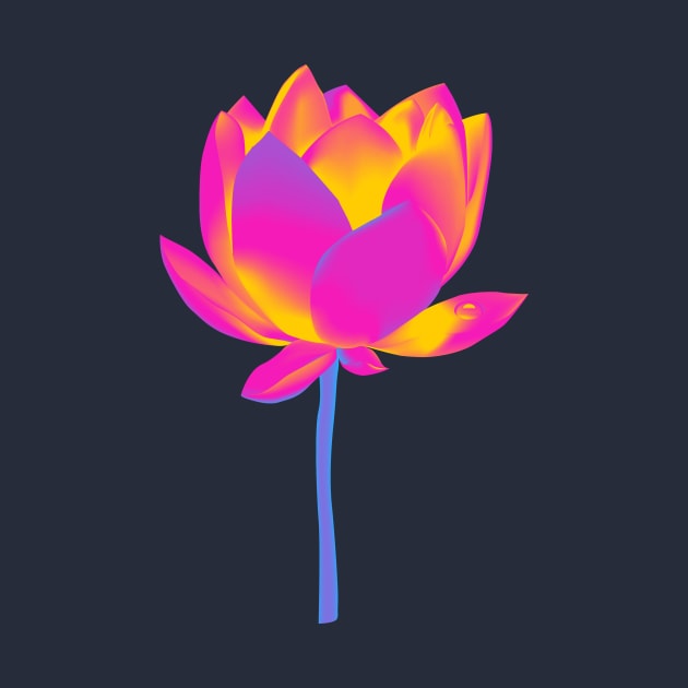 Pan Pride Blooming Lotus by VernenInk