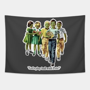 Dick & Jane: Zombie Kids Tapestry