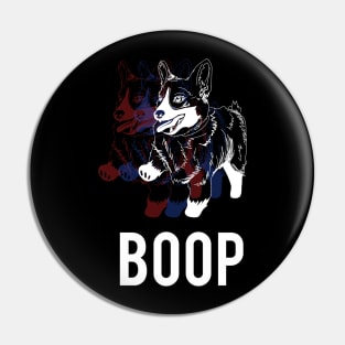 BOOP Corgi Pin