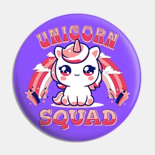 Kawaii Unicorn Squad Pin