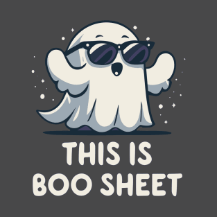 This is Boo Sheet - Halloween funny cartoon ghost T-Shirt