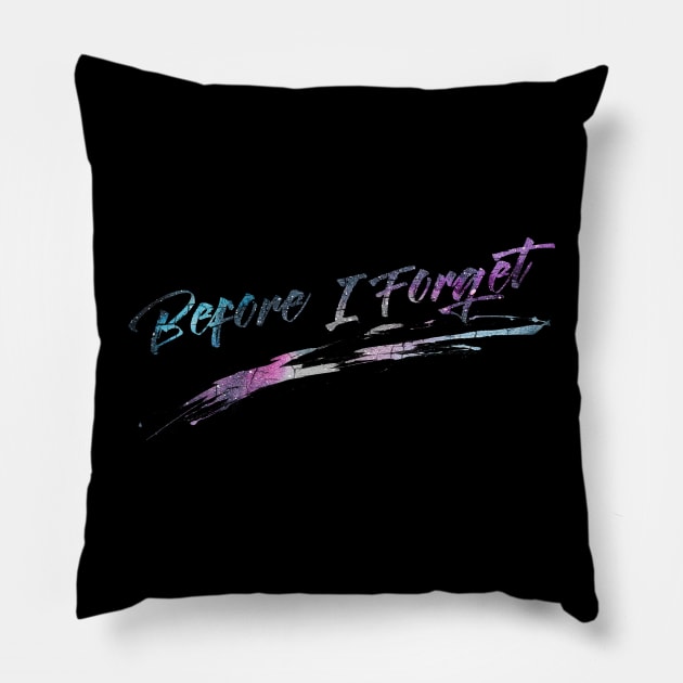 Galaxy Stars - Before I Forget Pillow by kelly.craft