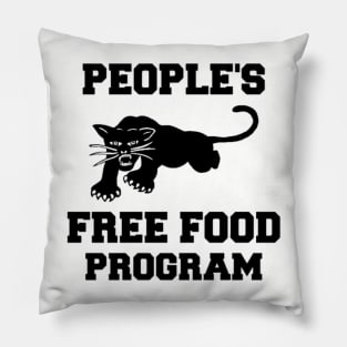 Black Panther Party, People's Free Food Program, Black History, Black Lives Matter Pillow